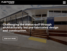 Tablet Screenshot of fleetwood.com.au