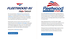 Desktop Screenshot of fleetwood.com